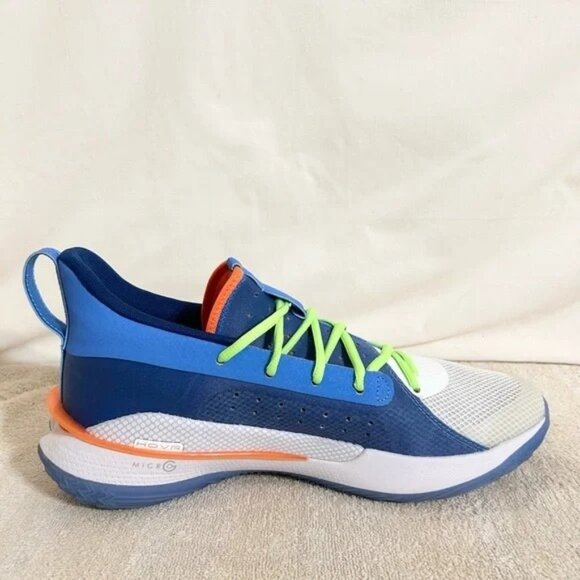Under Armour Curry 7 Super Soaker size 10.5 BRAND NEW MEN’S BASKETBALL SHOES - Picture 4 of 8